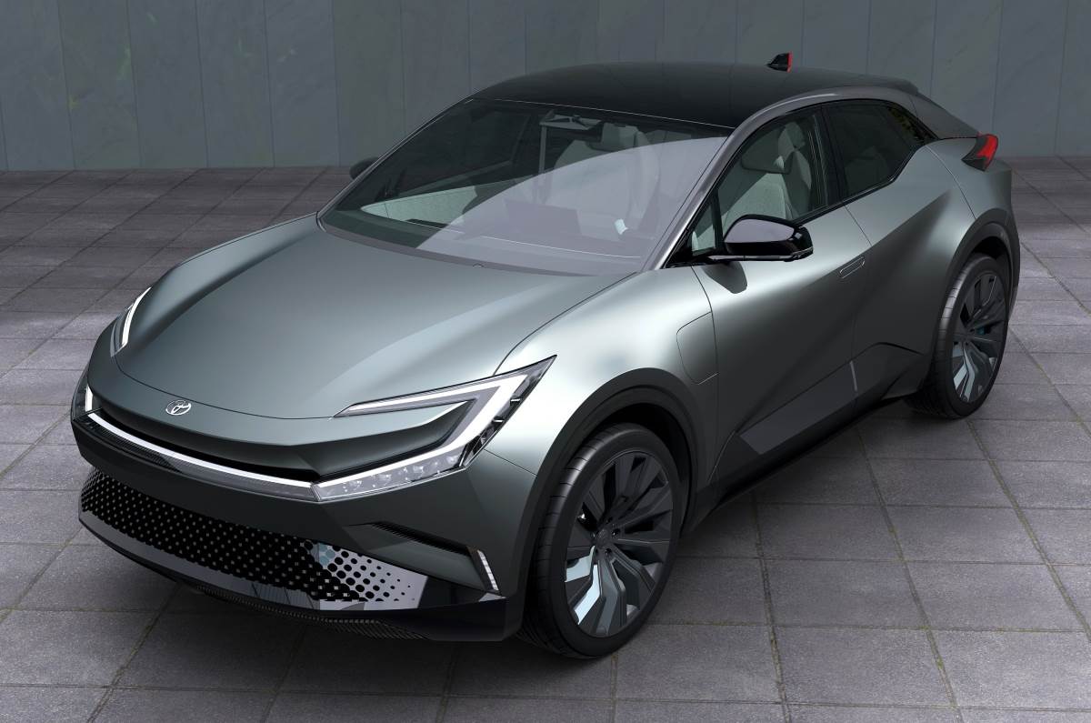 2022 Toyota bZ Compact SUV Concept front