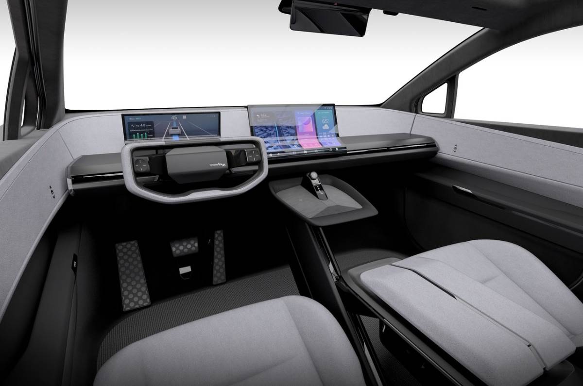 2022 Toyota bZ Compact SUV Concept interior