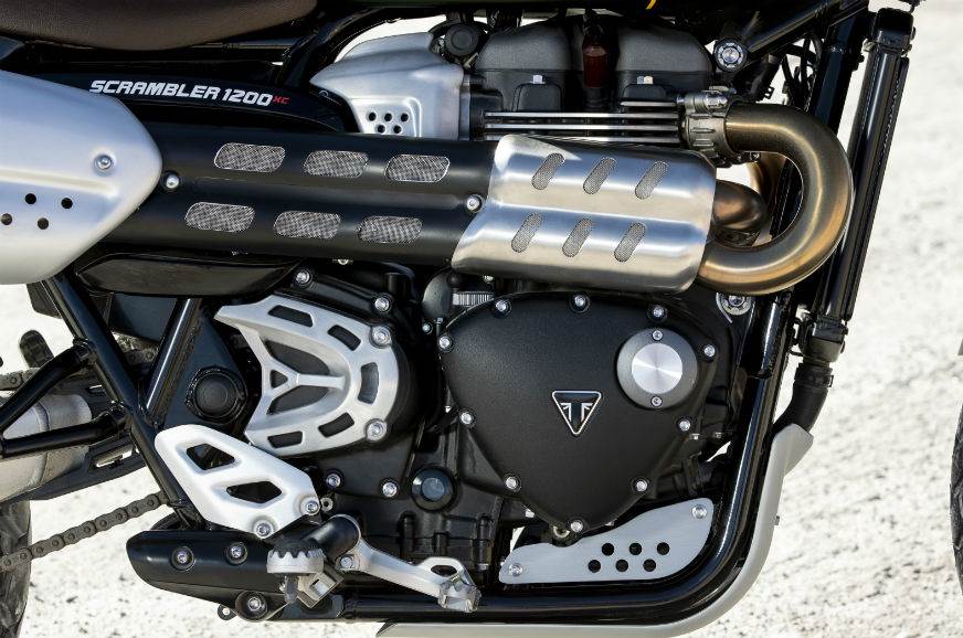 Triumph Scrambler 1200 engine