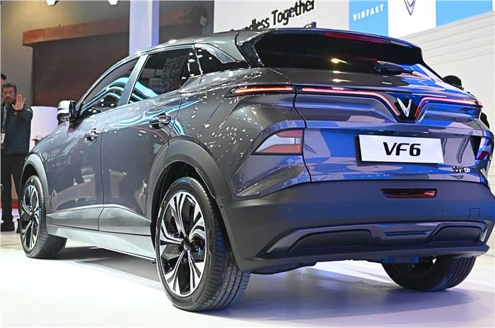 VinFast VF 6 rear Auto Expo 2025