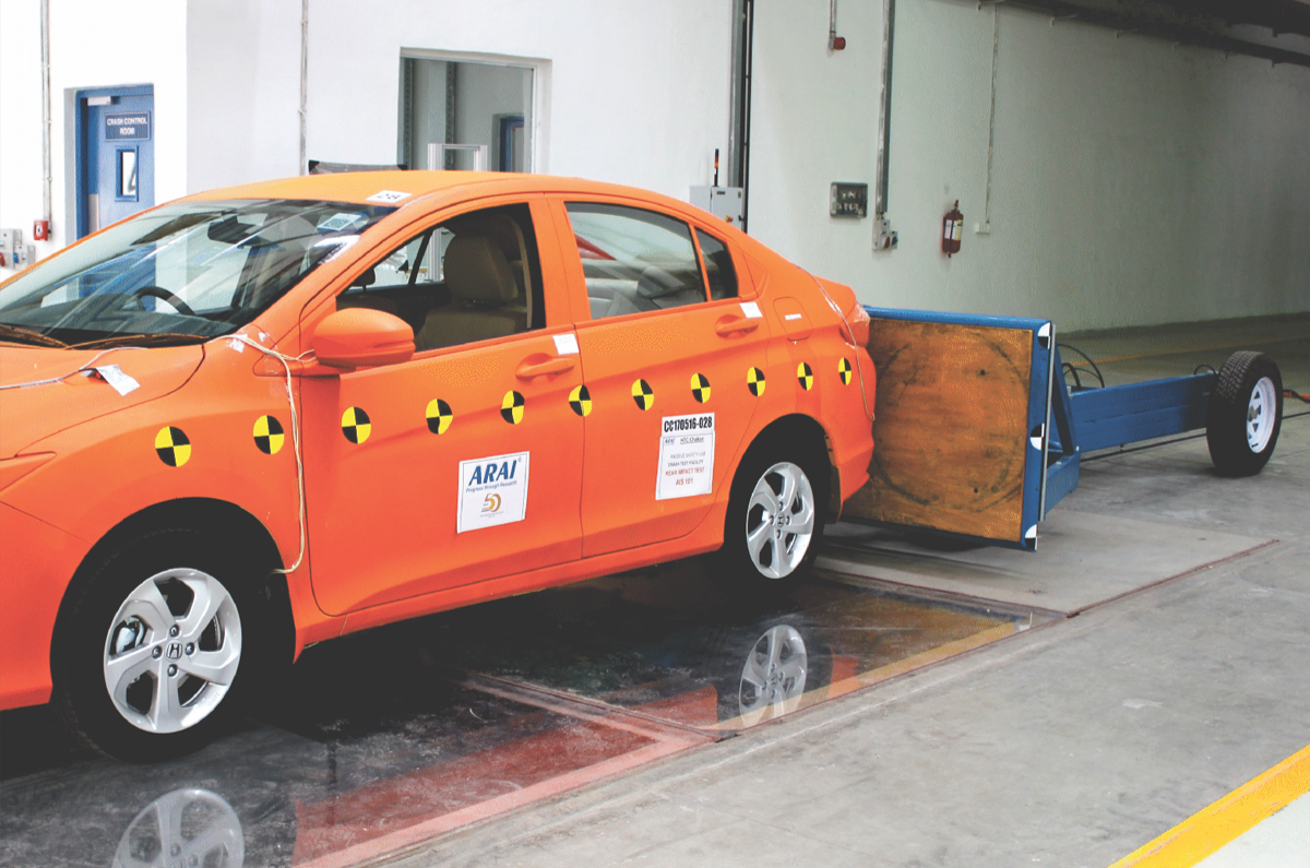 NCAP test honda city