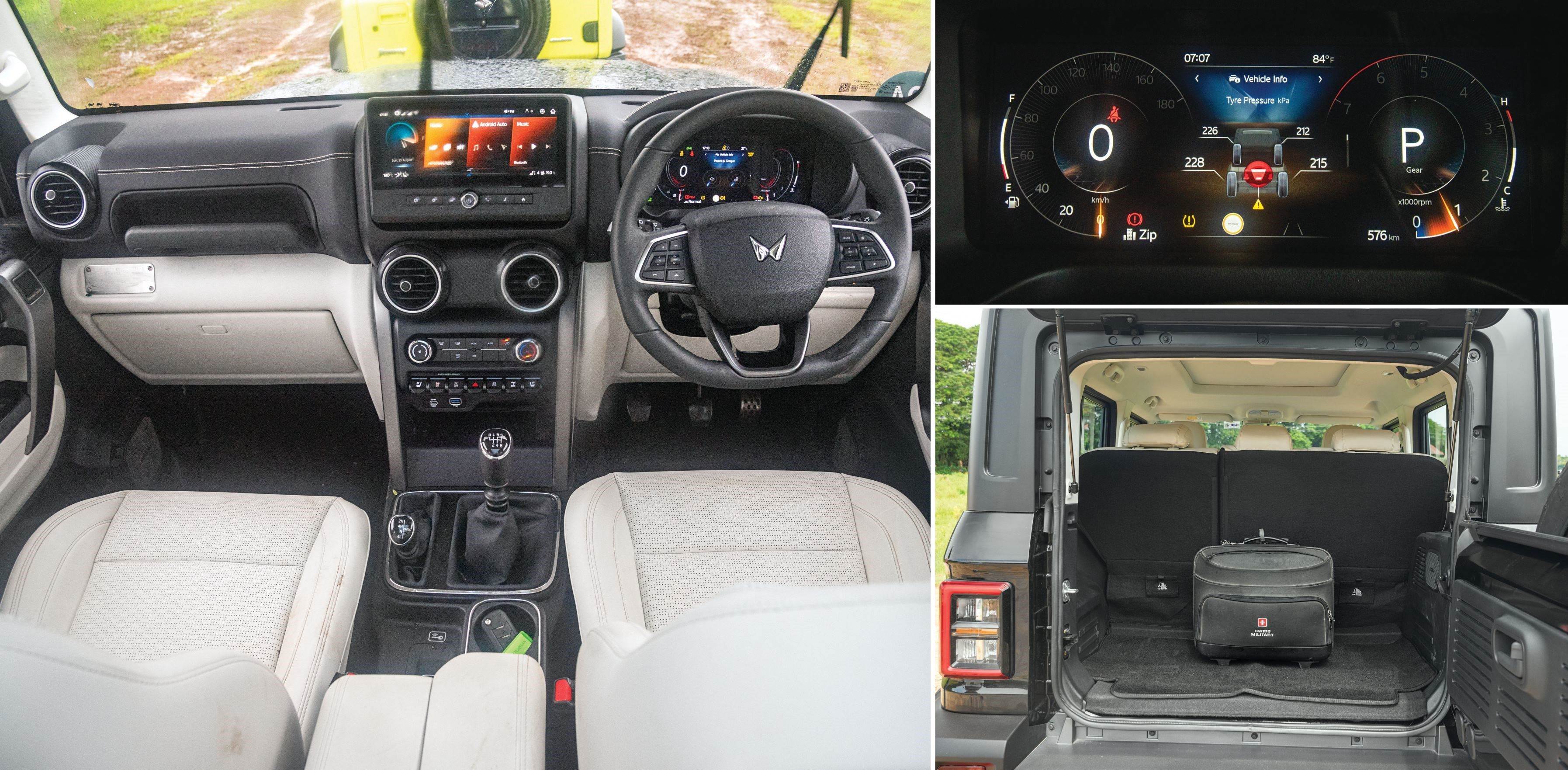 Mahindra Thar Roxx interior