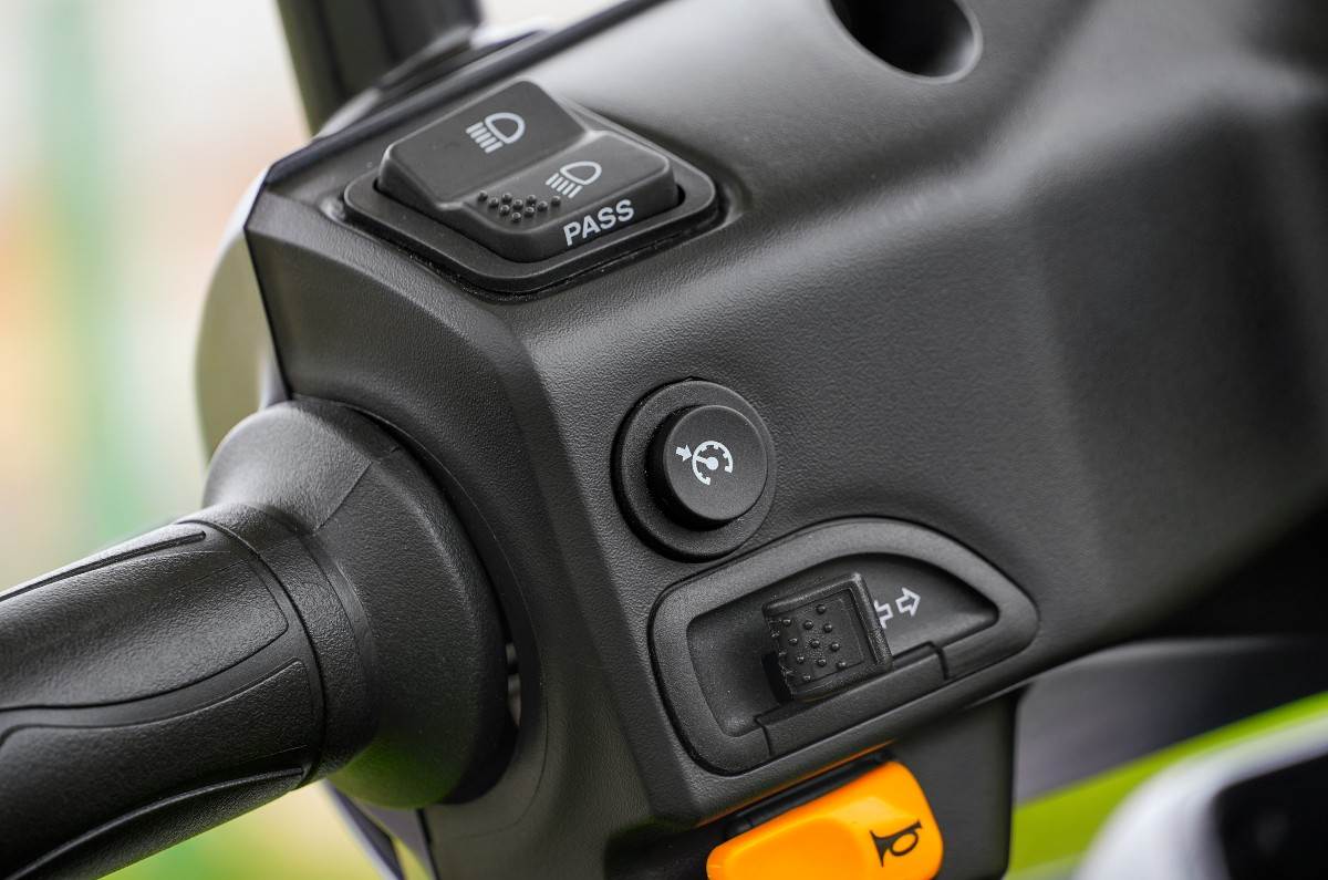 TVS Orbiter cruise control button