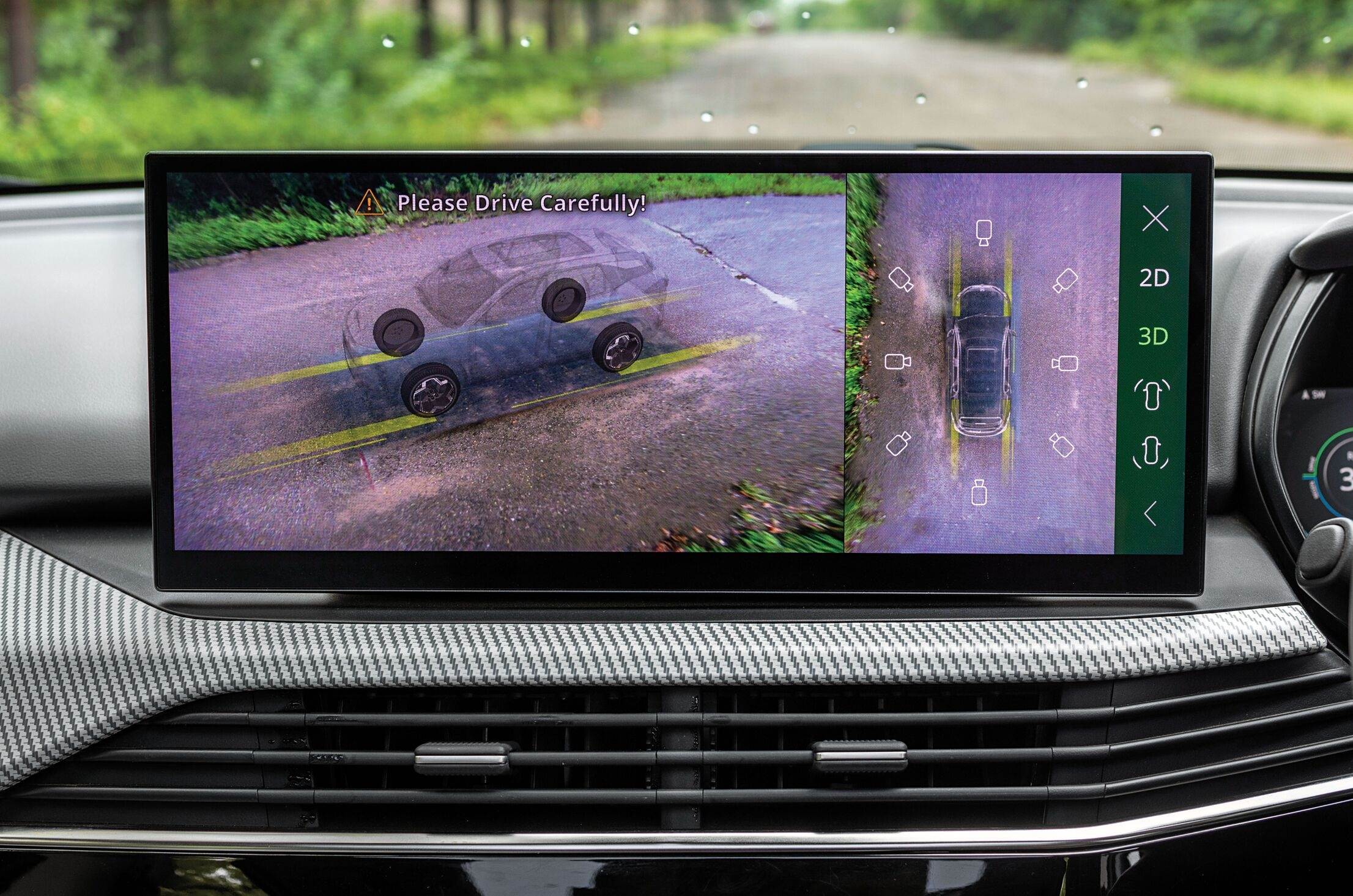 Tata Harrier EV 360 degree camera