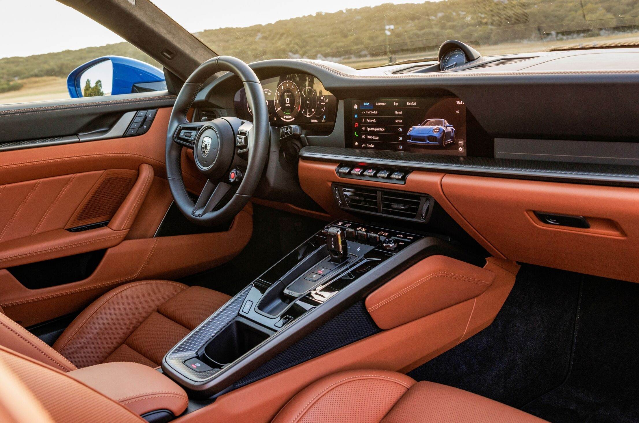 2025 Porsche 91 Turbo S interior