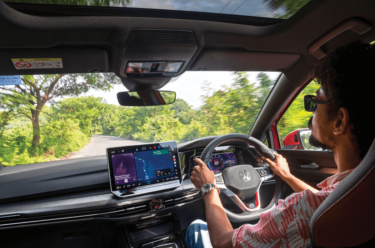 Volkswagen Golf GTI interior
