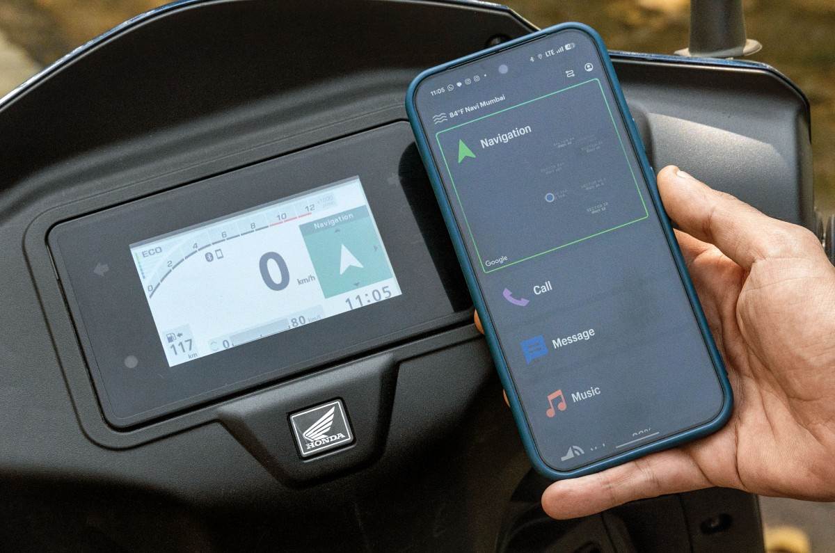 Honda Activa TFT display