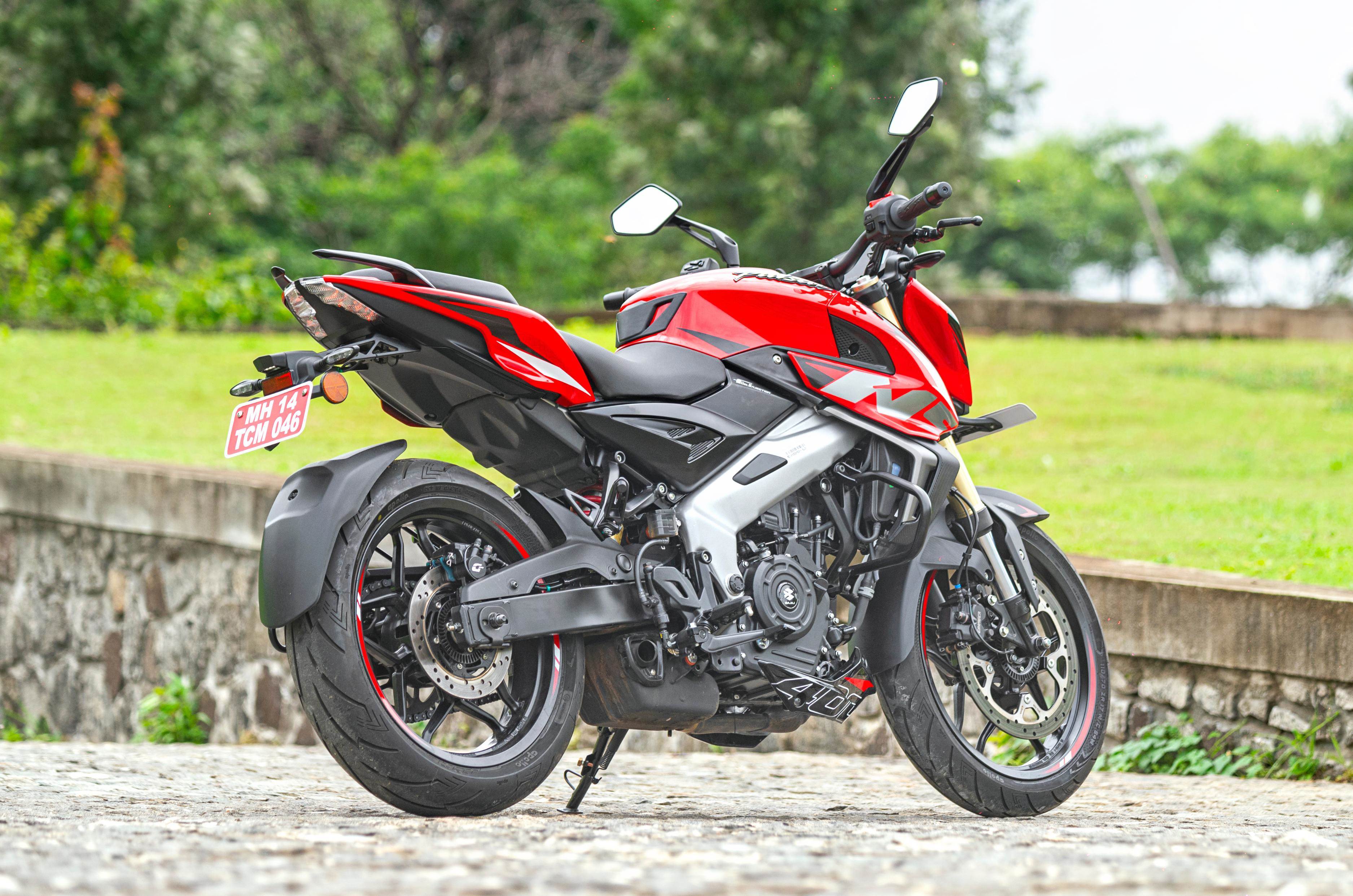 2025 Pulsar NS400Z rear three quarter shot static