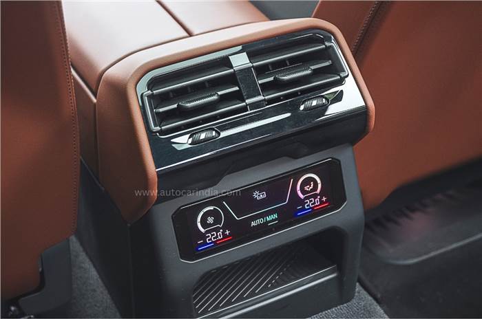 BMW 5 Series LWB rear AC, 4-zone climate control