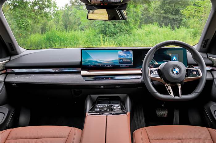 BMW 5 Series interior