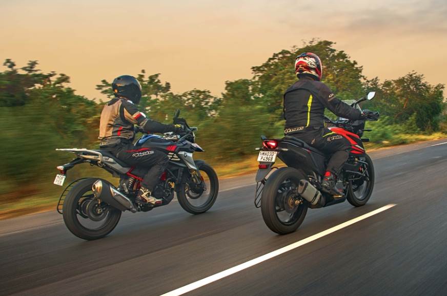 bmw gs 310 vs ktm 390 adventure