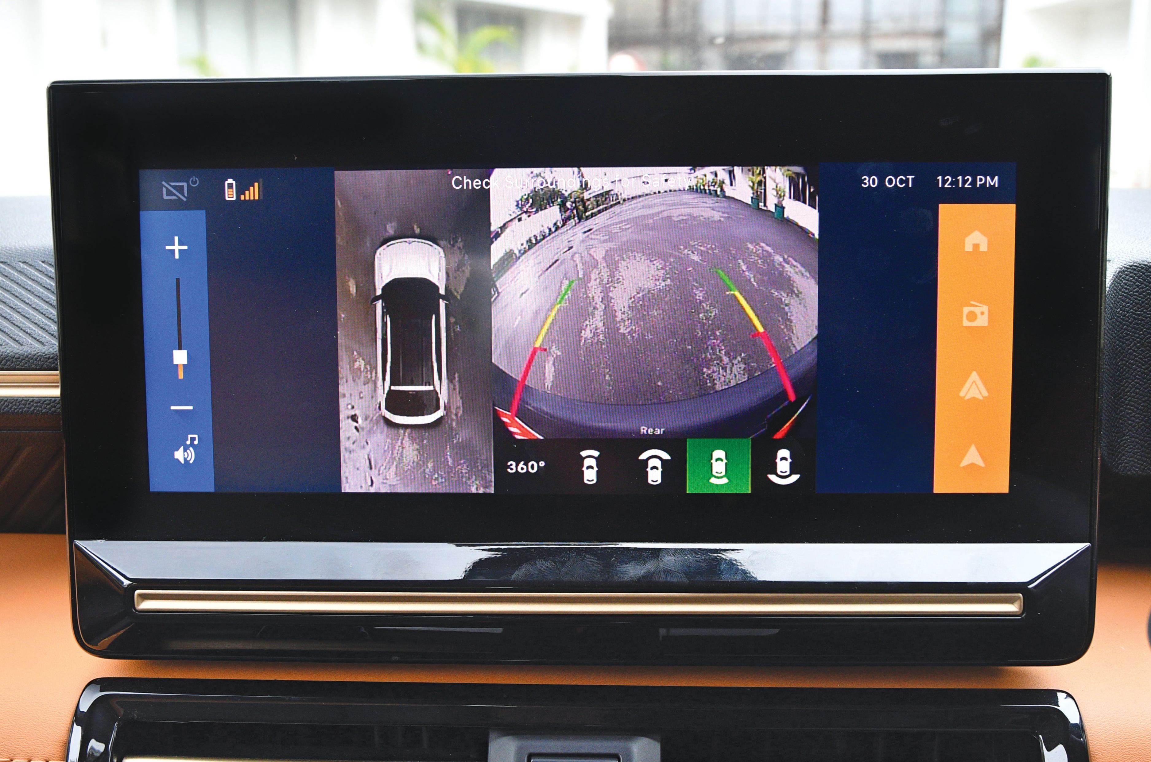 Citroen Basalt X 360 degree camera