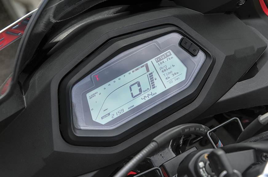 hero xtreme 200s speedometer