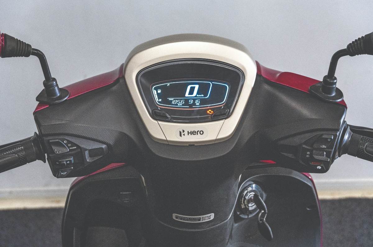 Hero Destini 125 display