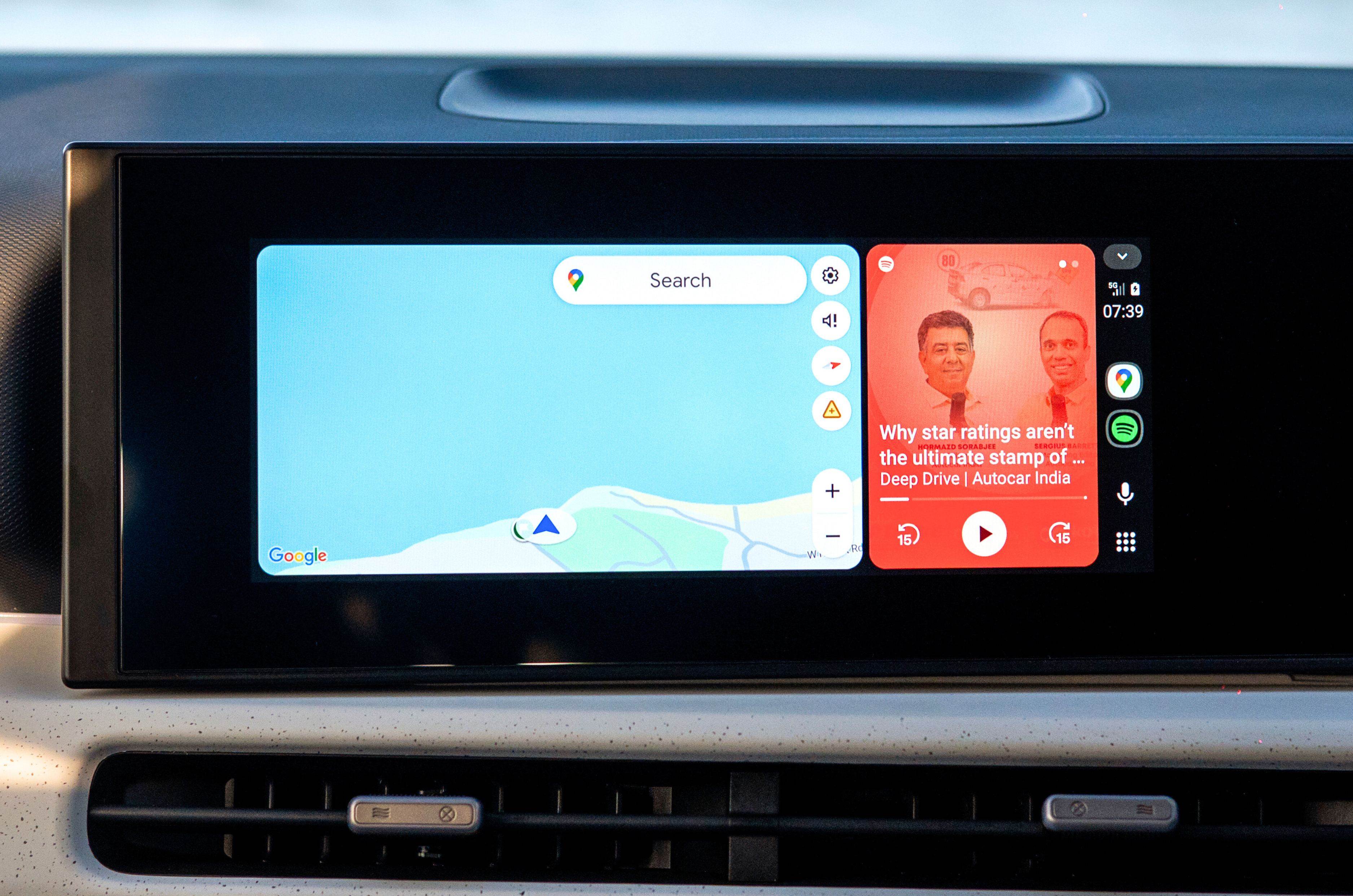 2025 Hyundai Venue infotainment touchscreen