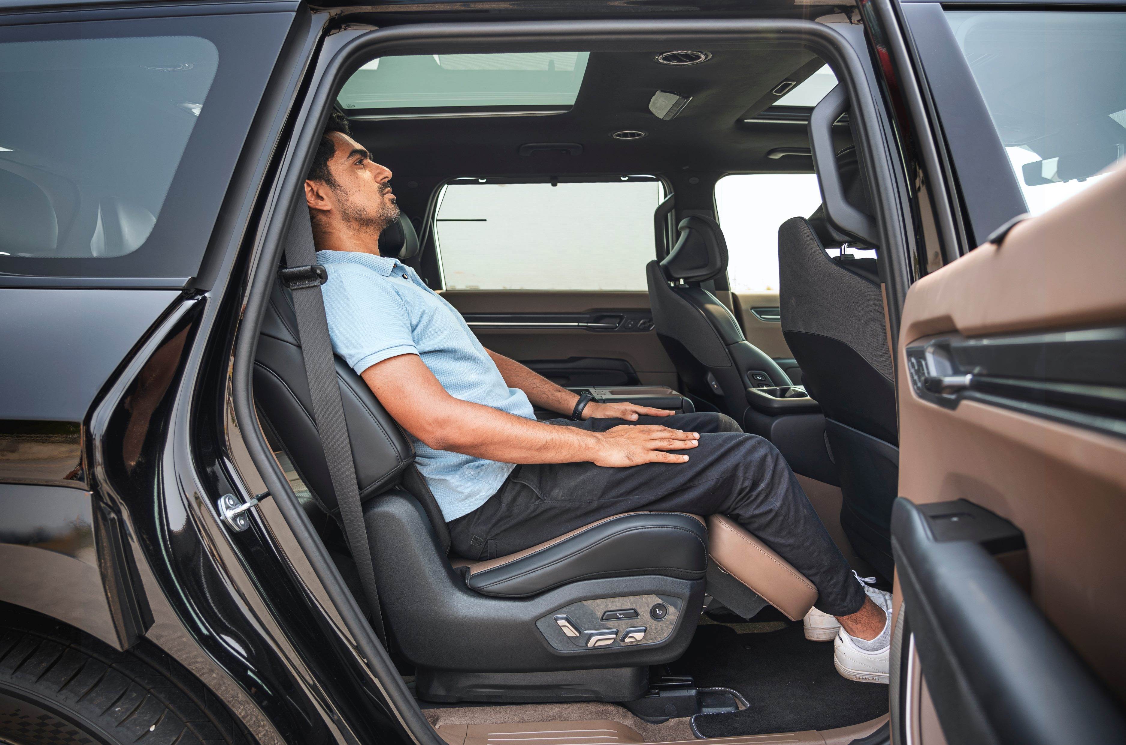 Kia EV9 rear seats