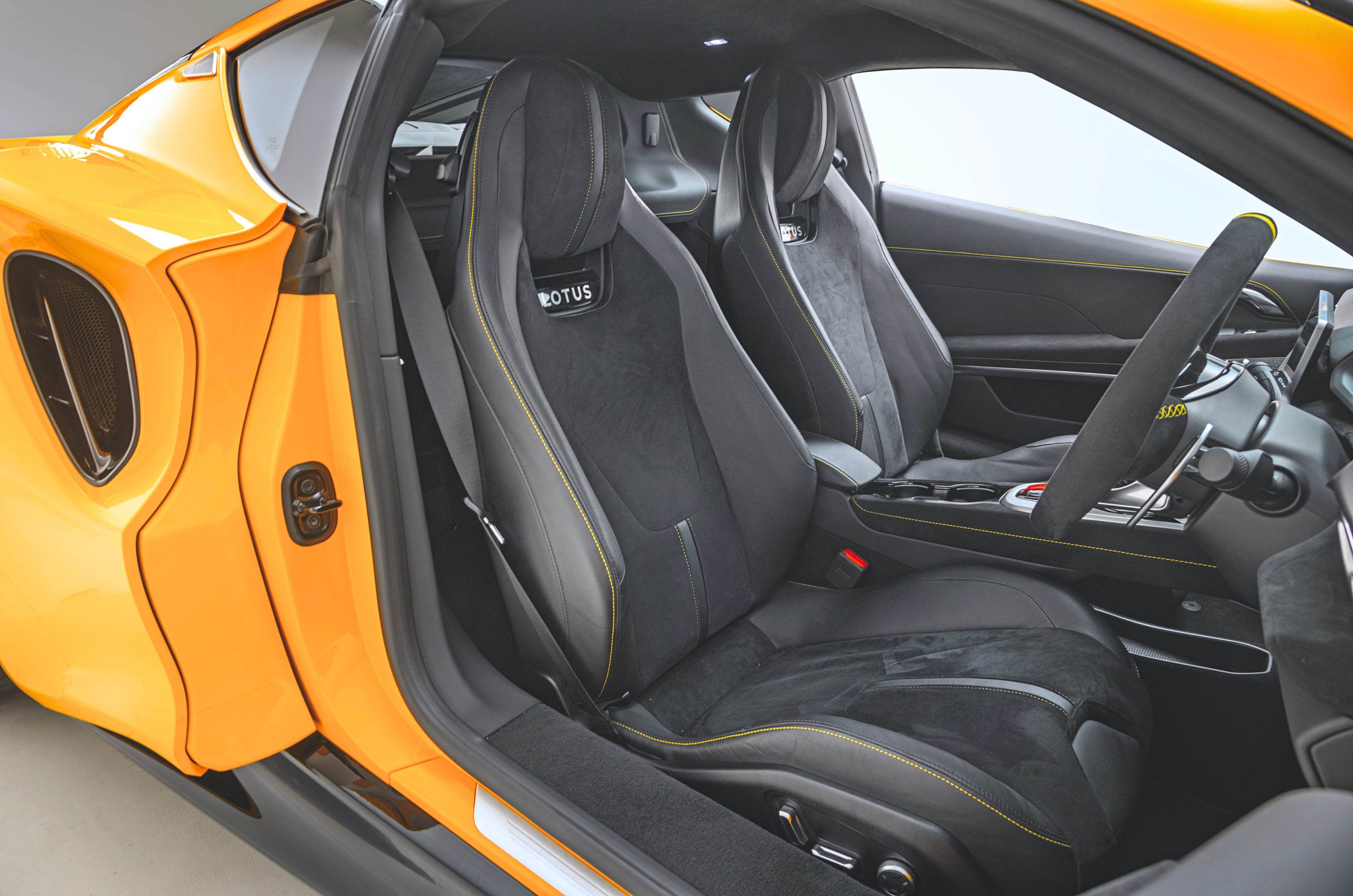 Lotus Emira front seats