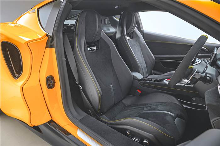 Lotus Emira front seats