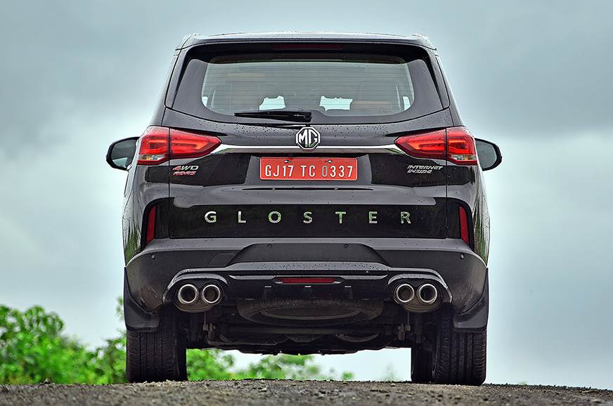 2020 MG Gloster review, road test Design Autocar India