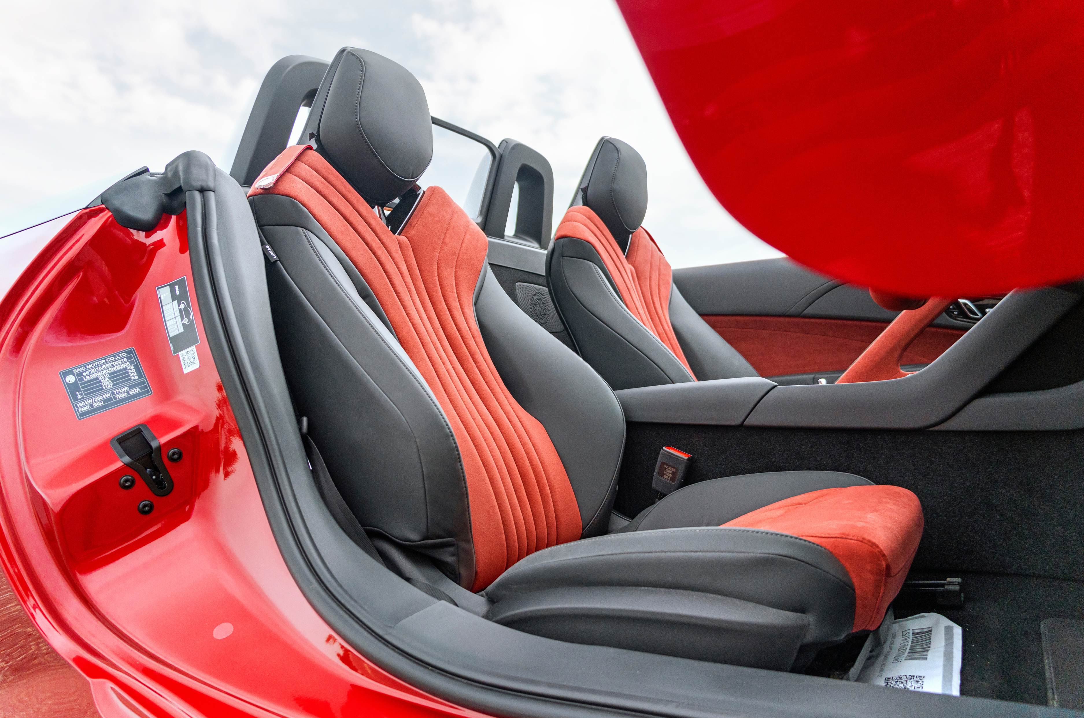 MG cyberster track review autocar india 