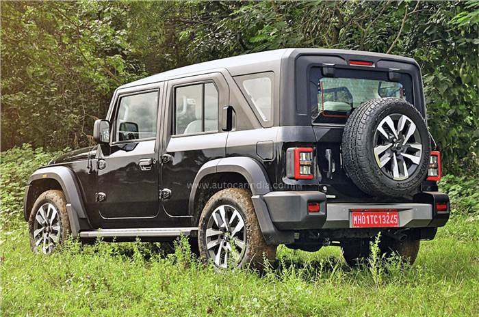 Mahindra Thar Roxx rear static