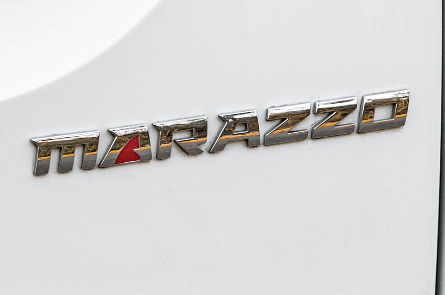 Mahindra Marazzo badge