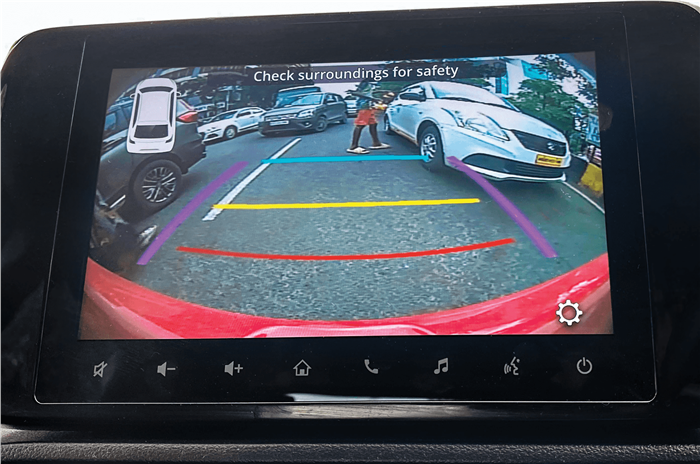 Maruti Swift long term review rear camera