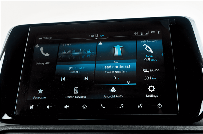 Maruti Swift infotainment