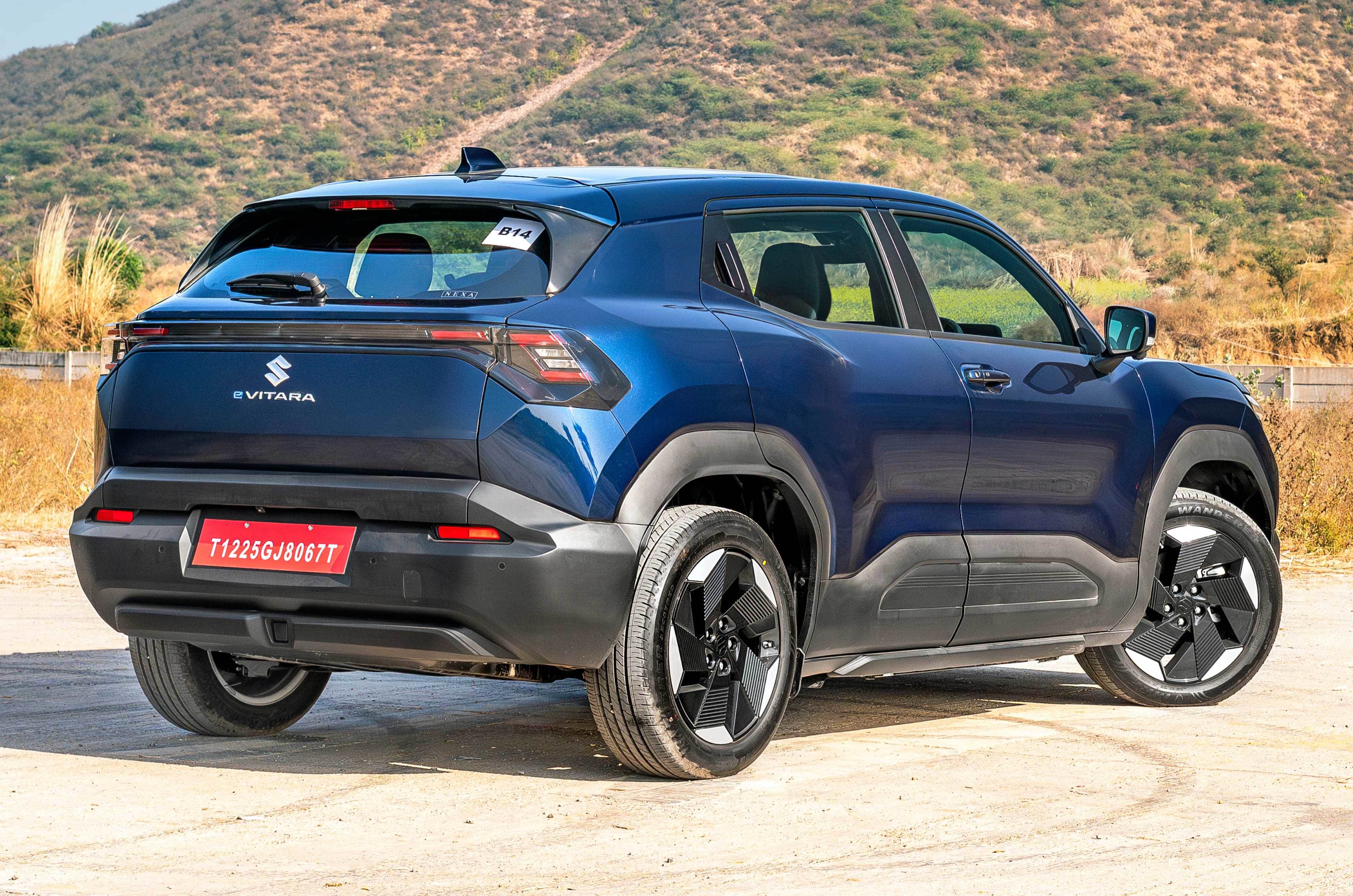 Maruti e Vitara rear right side