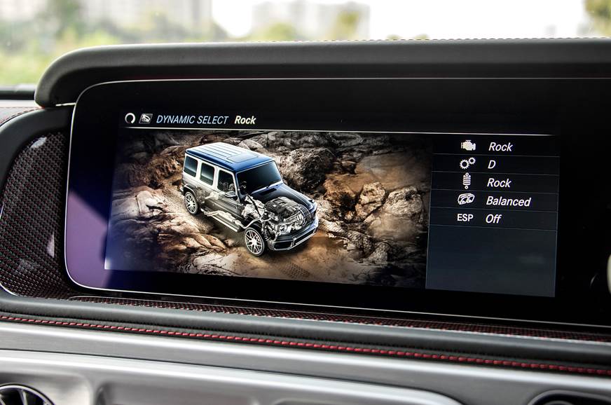 2018 Mercedes-AMG G 63 drive modes