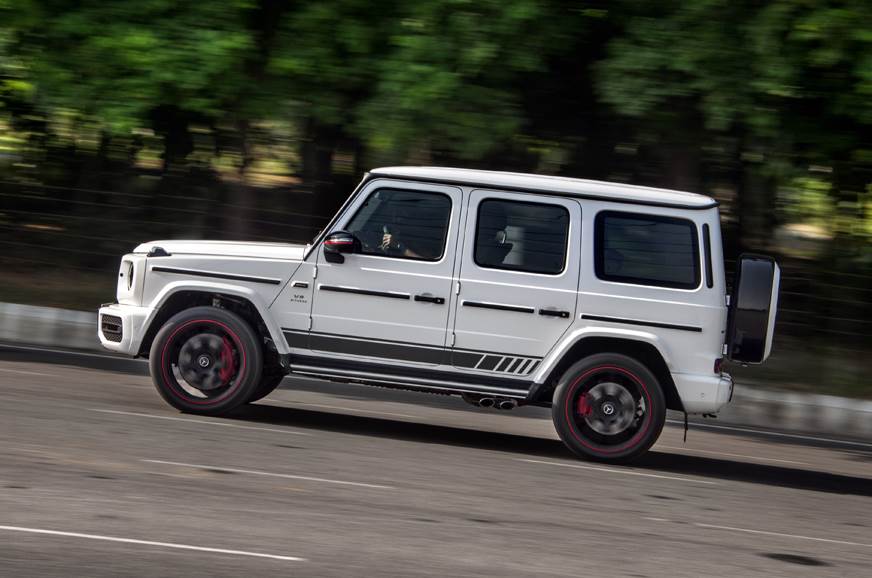 2018 Mercedes-AMG G 63 side action
