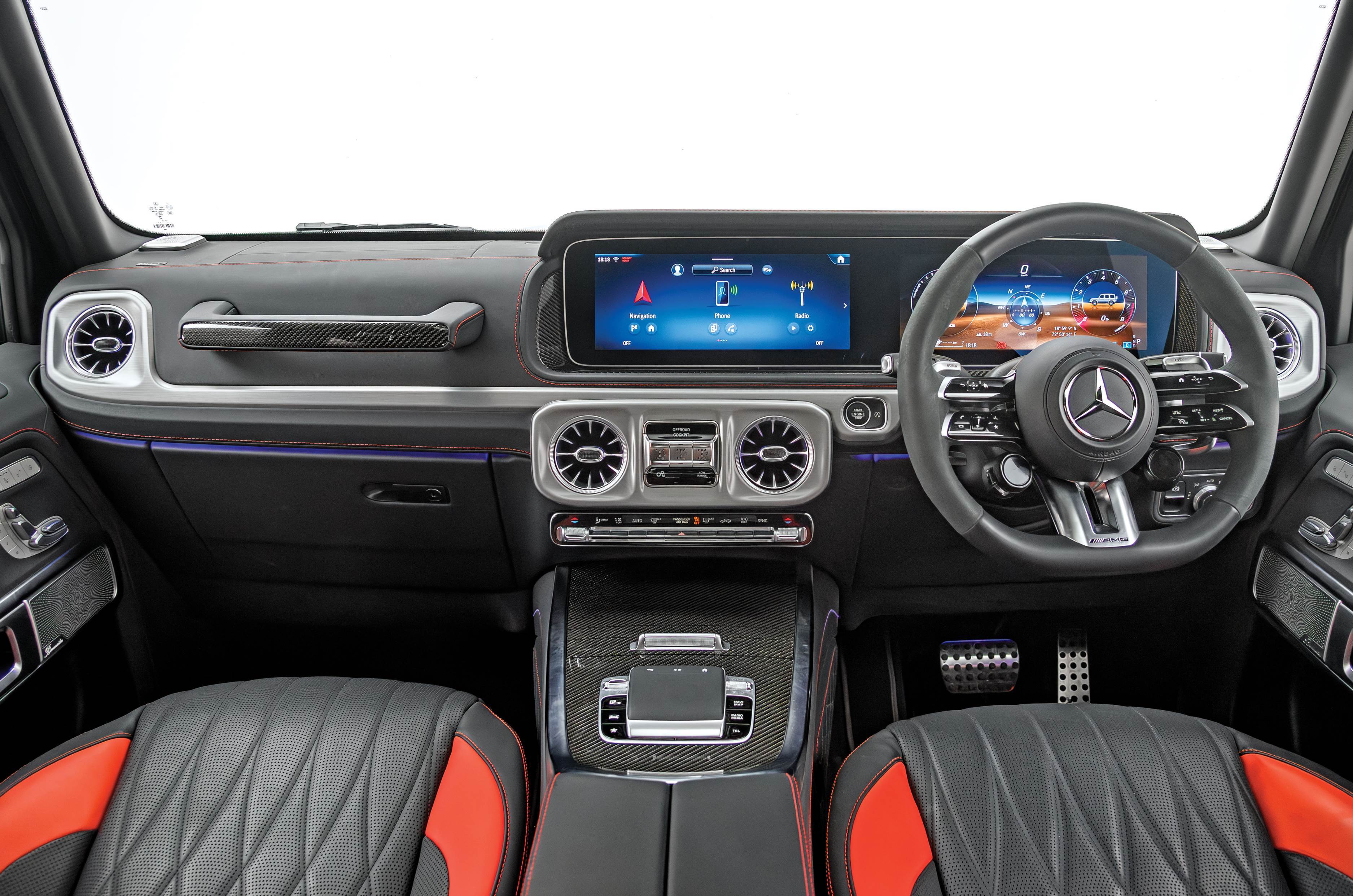 Mercedes AMG G 63 interior