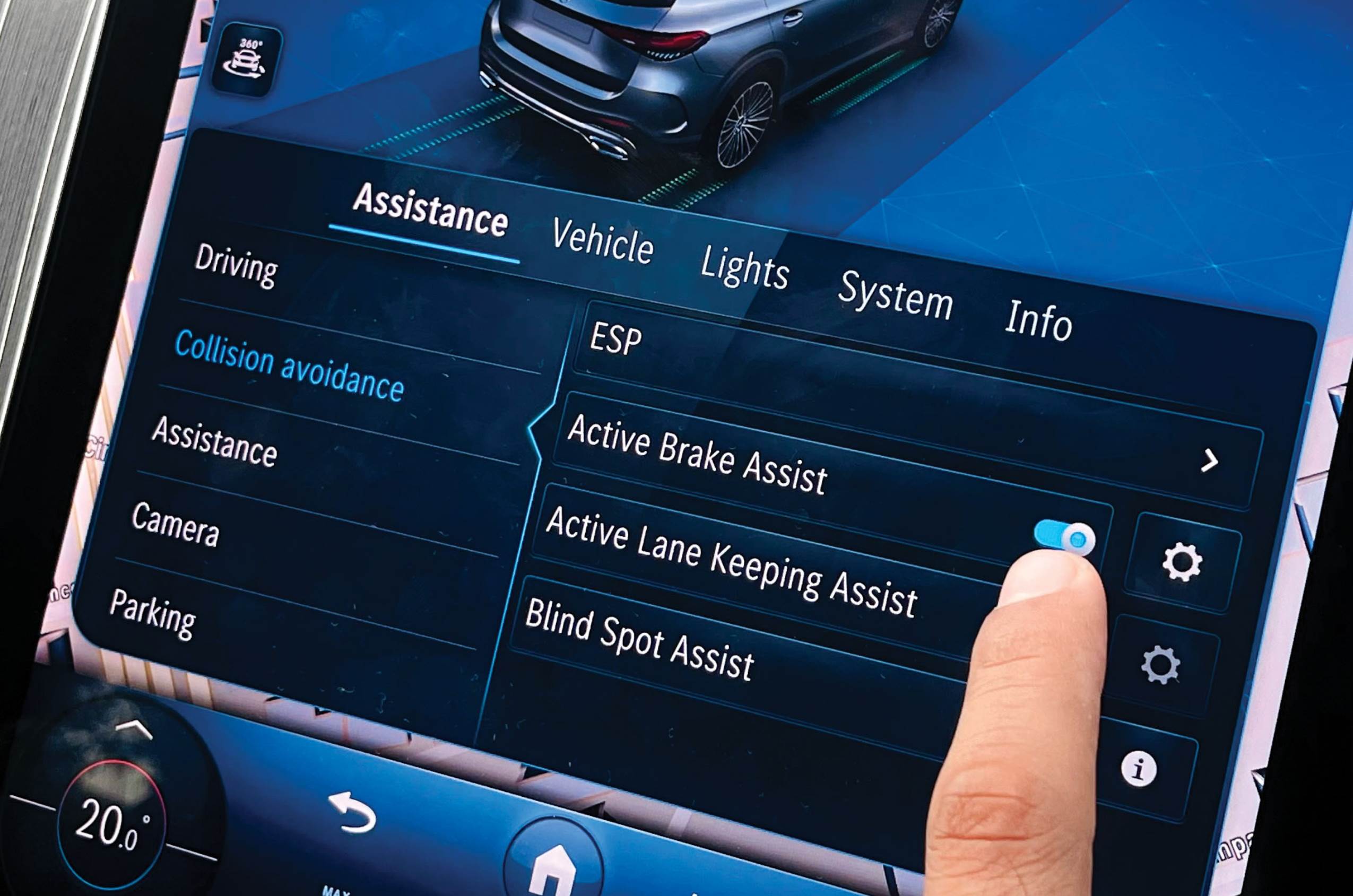 Mercedes GLC ADAS