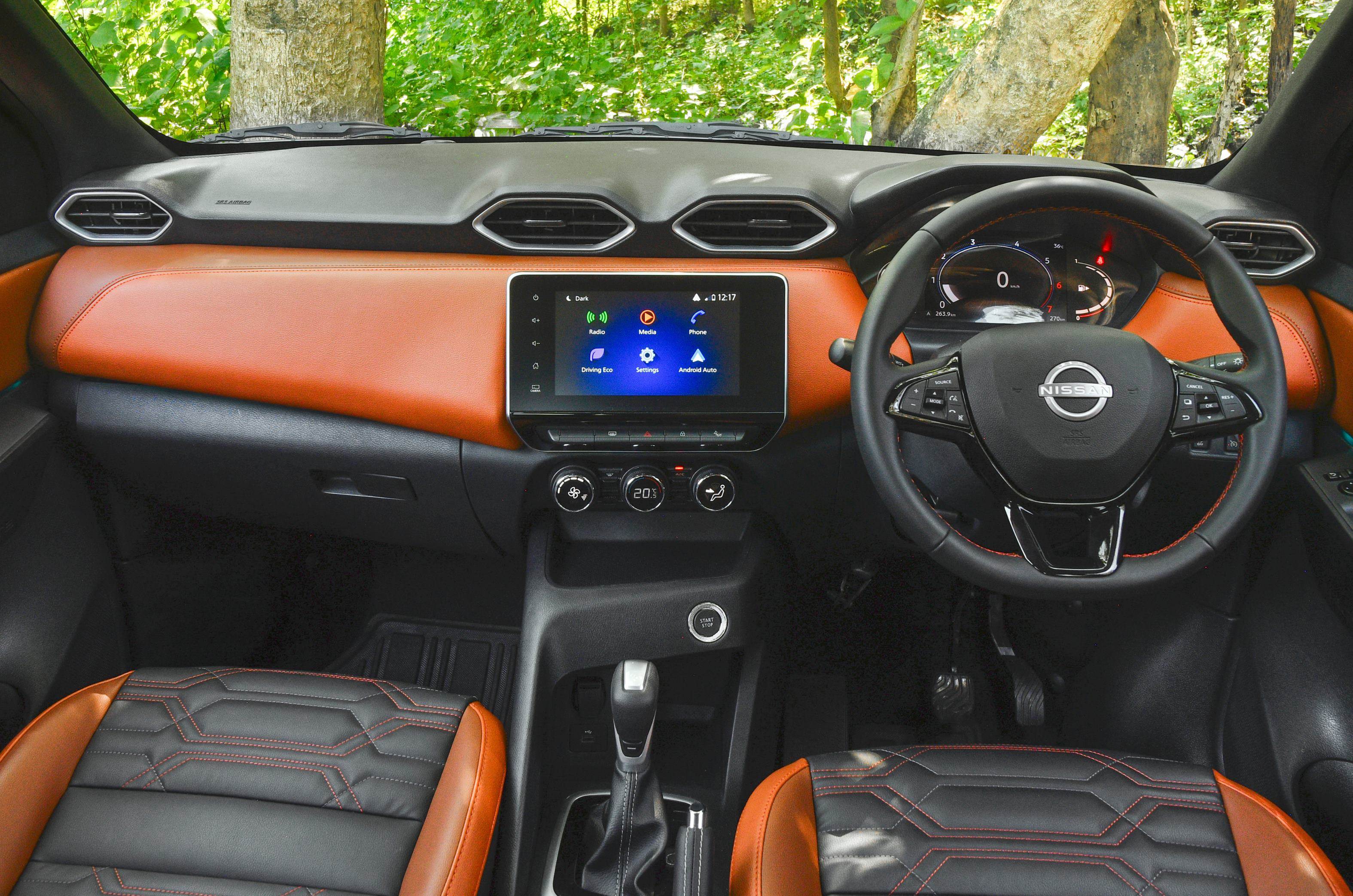 Nissan Magnite facelift interior