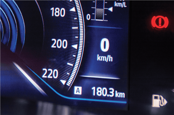 Renault Kiger trip meter