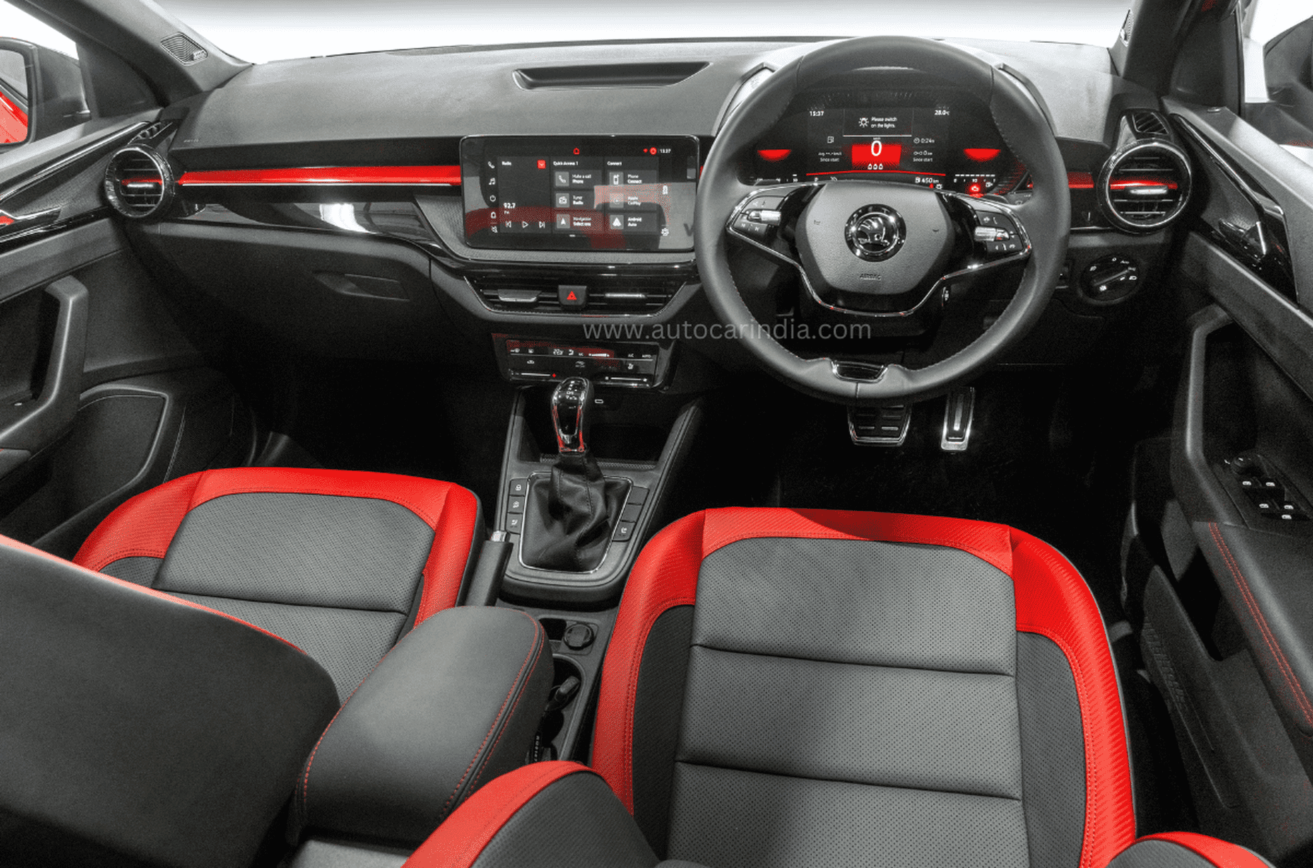 Skoda Slavia Monte Carlo interior