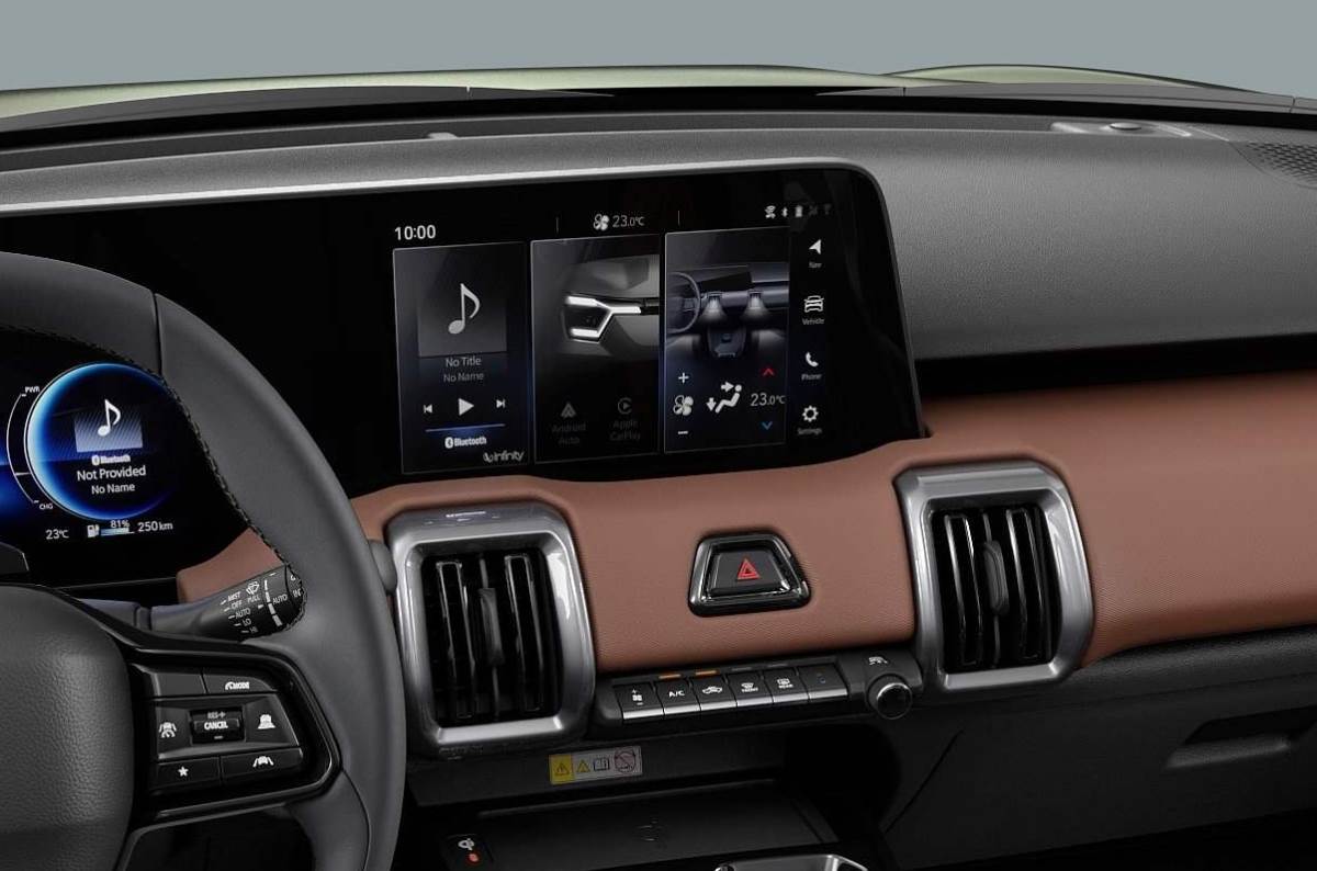 Suzuki e Vitara infotainment