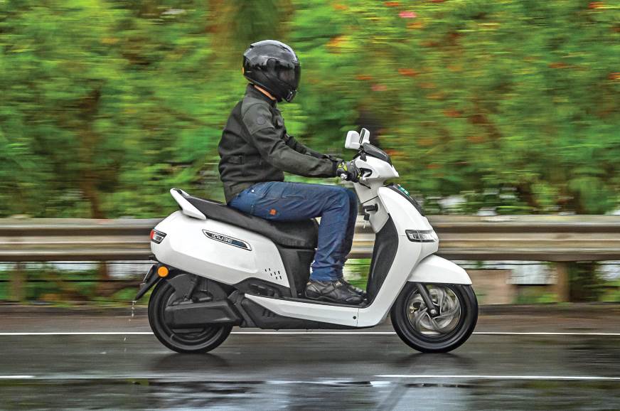 tvs iqube top speed