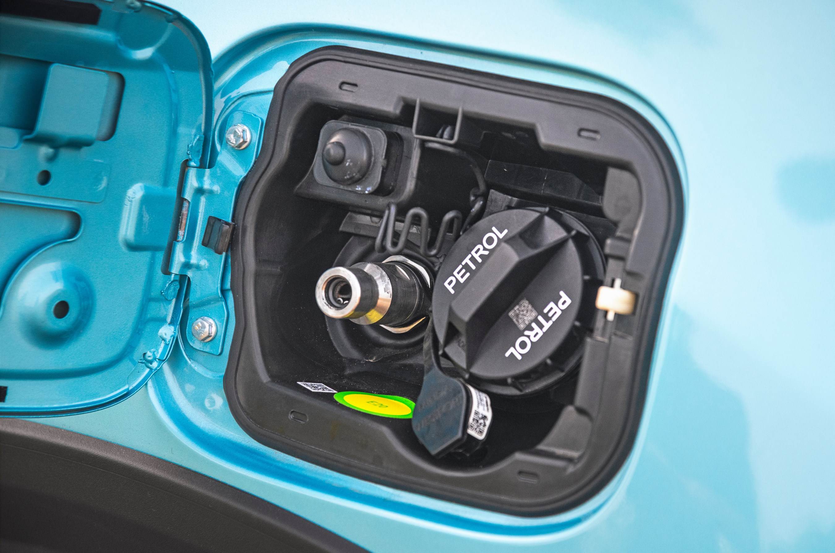 Tata Nexon CNG fuel filler