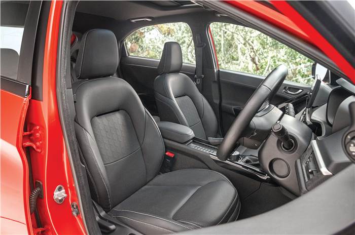 Tata Nexon front seat