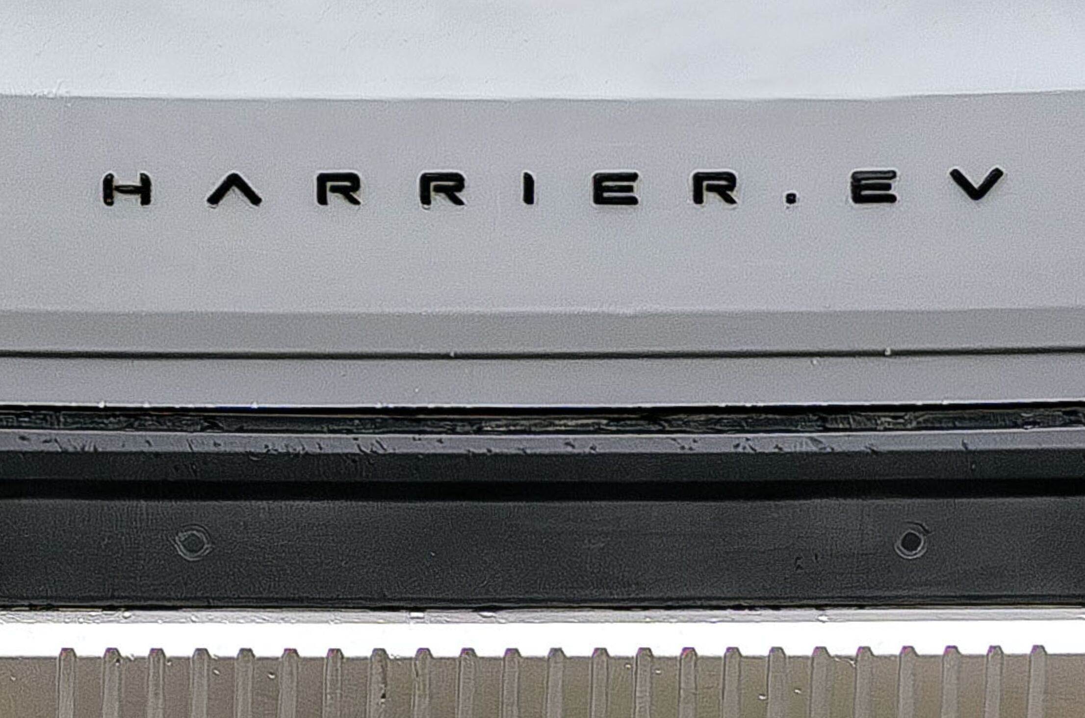Tata Harrier EV badging