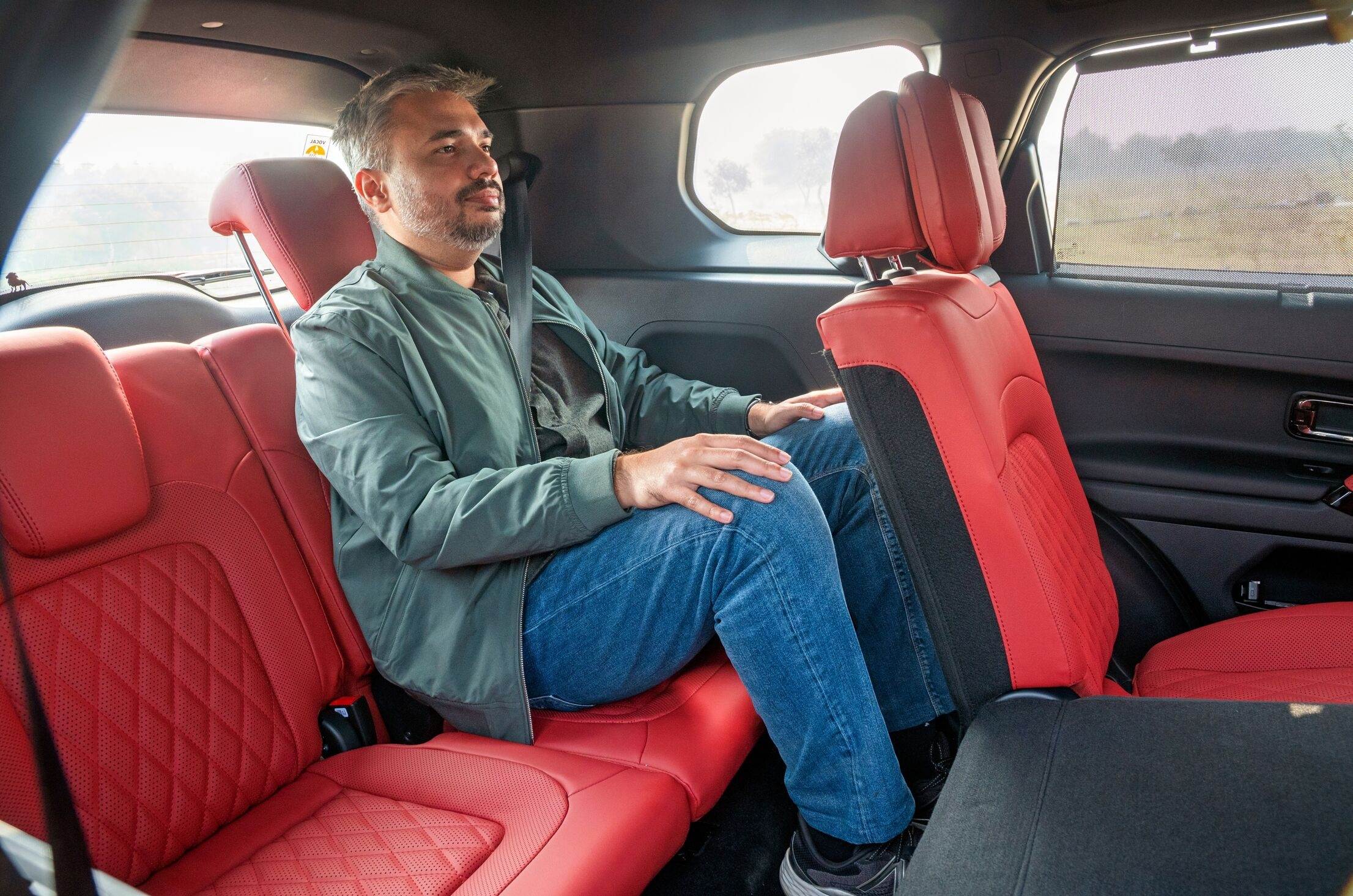 Tata Safari petrol third row seats