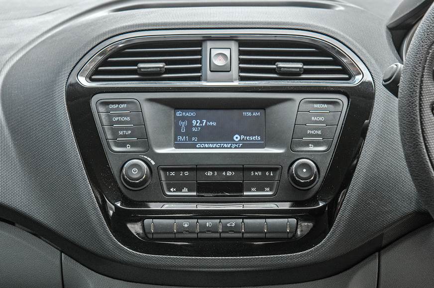Tata Tigor AMT infotainment