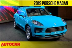 Porsche Macan facelift first look video