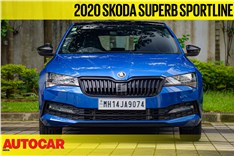 Skoda Superb: 2020 Skoda Superb facelift launched, starts at Rs 29.99 lakh  - Times of India