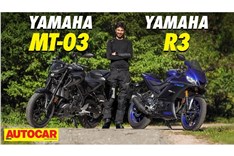 Yamaha R3 price, R7, R1, MT-03, MT-07, MT-09, R1M showcased in India