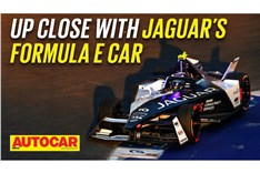 Jaguar Formula E I-Type 6 race car walkaround video