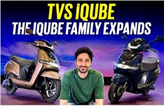 TVS iQube new variants walkaround video