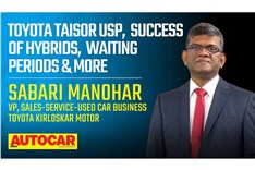 Toyota's Sabari Manohar on new Taisor, reduced waiting periods and more