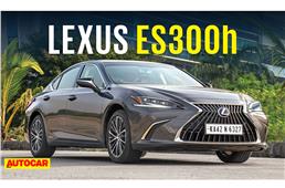 Lexus ES 300h facelift video review